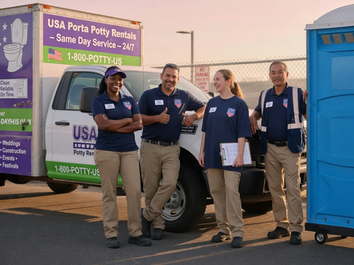 Porta Potty Rental company in Seven Valleys, PA